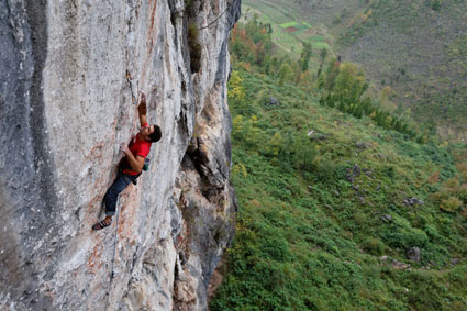 climbing trip china getu he