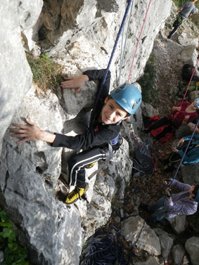 climbing nice beginner