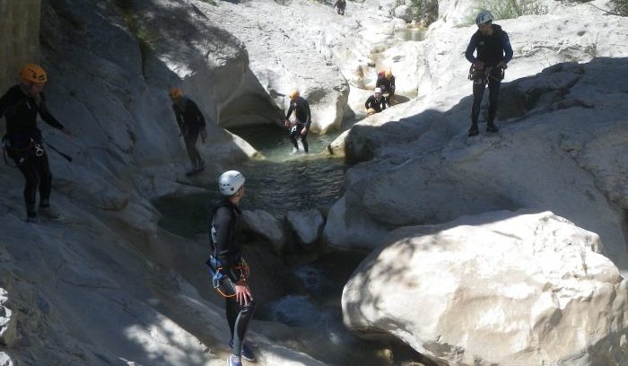bachelor party-Nice Côte Azur-canyoning-Canyon06