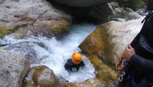 Aquatic hike in the French Riviera-Nice-Canyon06