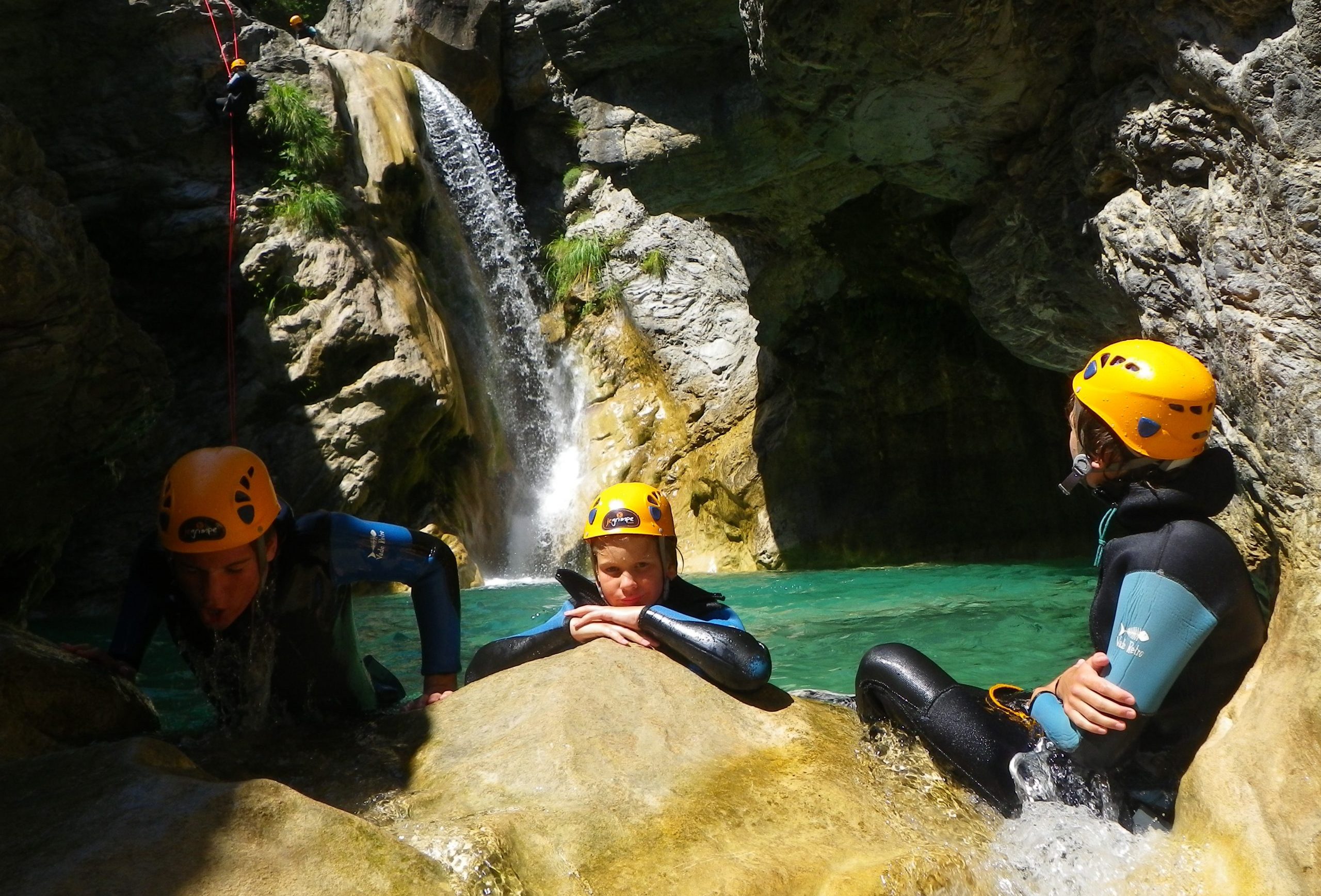 Barbaira, a beautiful full day intermediate canyoning tour close to nice monaco menton