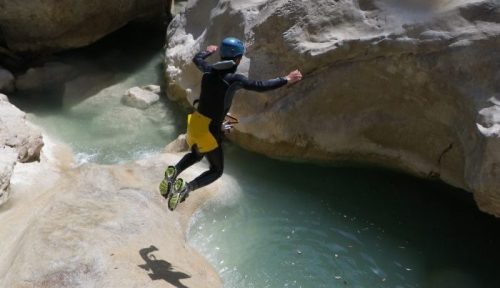 extreme canyoning trips in nice and the french riviera with a guide