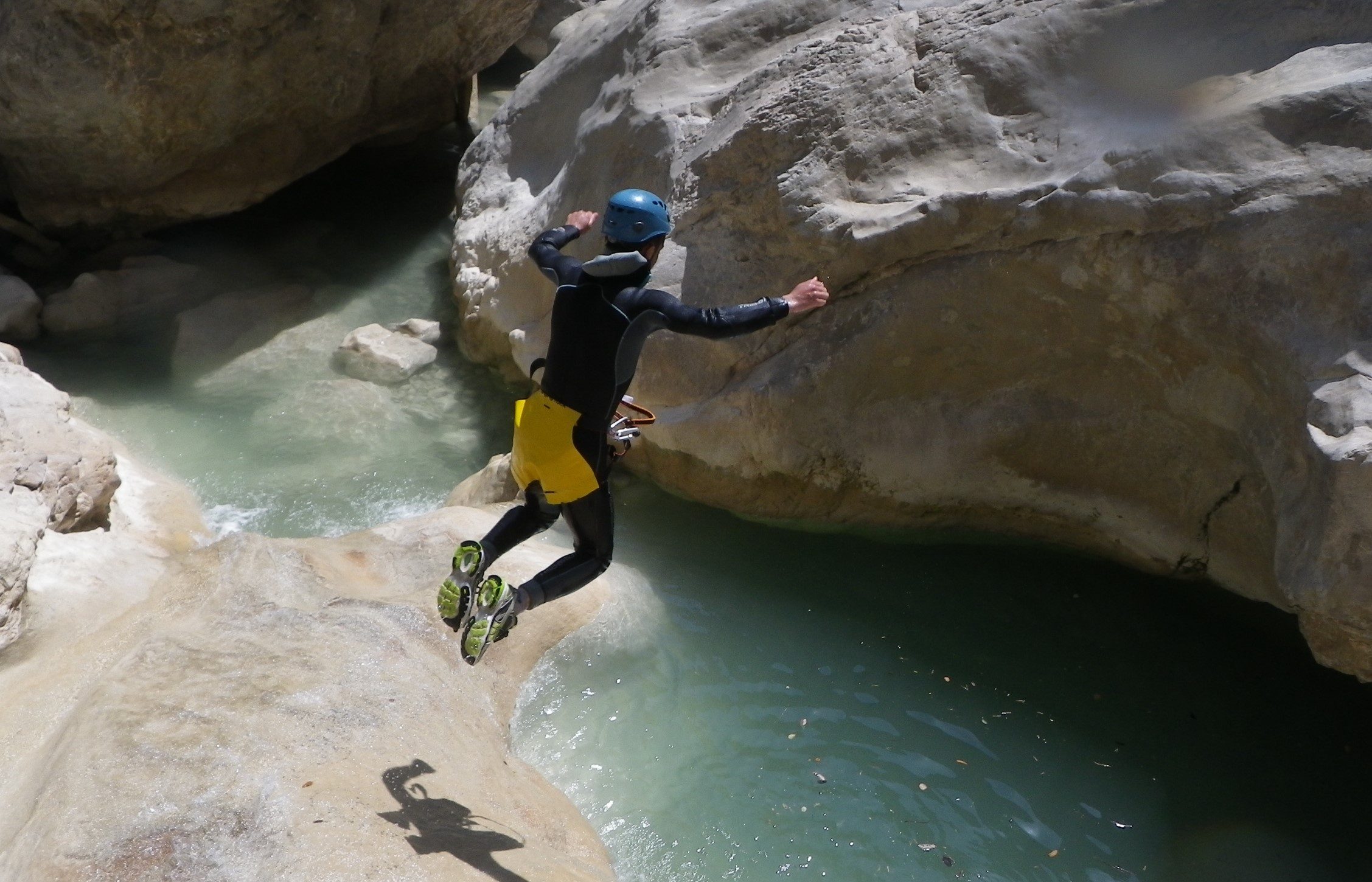 extreme canyoning trips in nice and the french riviera with a guide