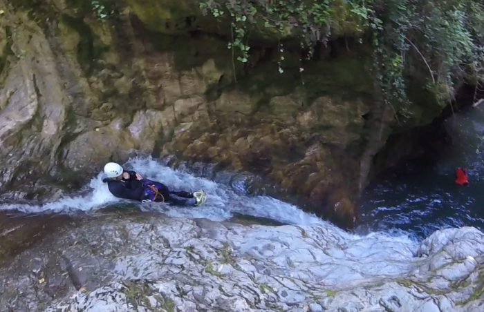 Canyoning Bollène vesubie nice mountains adventure full day trip intermediate