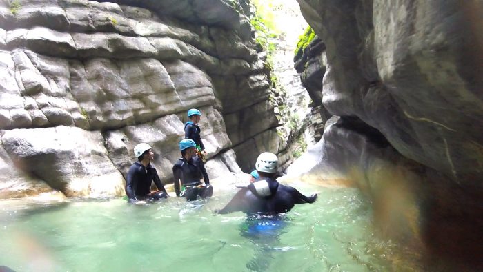 discover canyoning in nice cote azur french riviera alpes maritimes guide