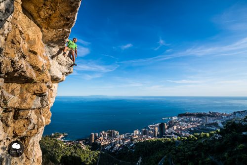 rock climbing guide Nice Cote d'Azur French Riviera Monaco coaching