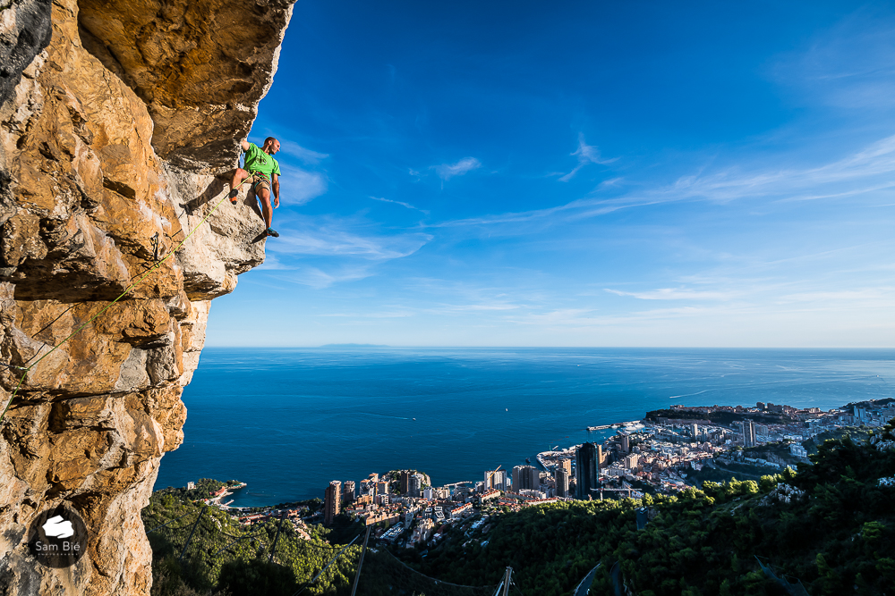rock climbing guide Nice Cote d'Azur French Riviera Alpes Maritimes coaching