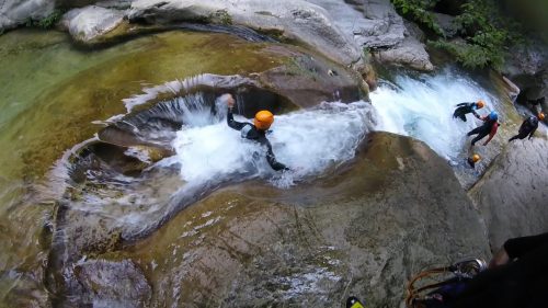 discover canyoning in gorges du loup best canyon nice cote azur half-day