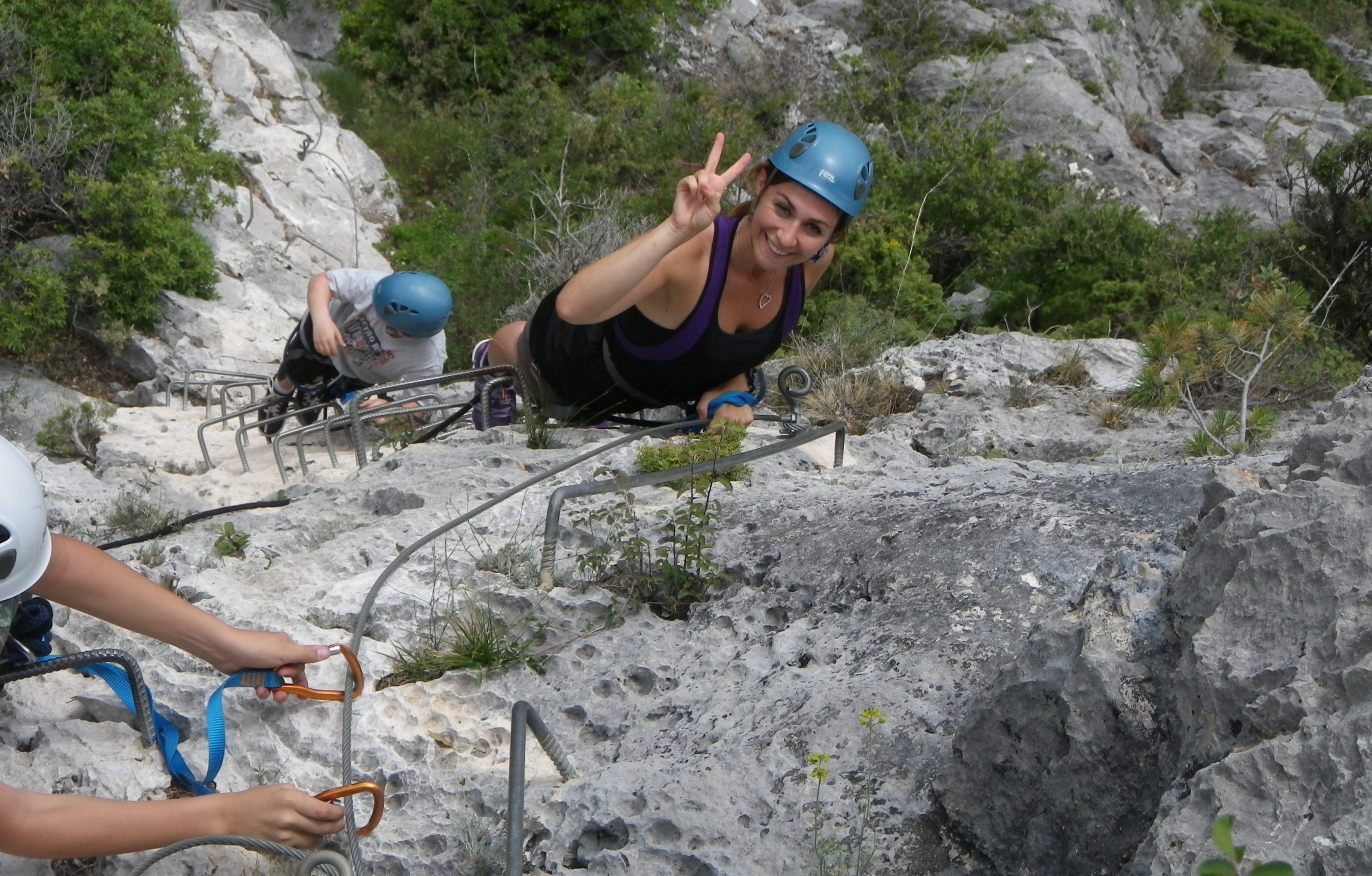via ferrata nice guide cote azur french riviera