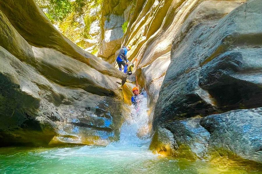 discover canyoning nice alpes maritimes cramassouri french riviera