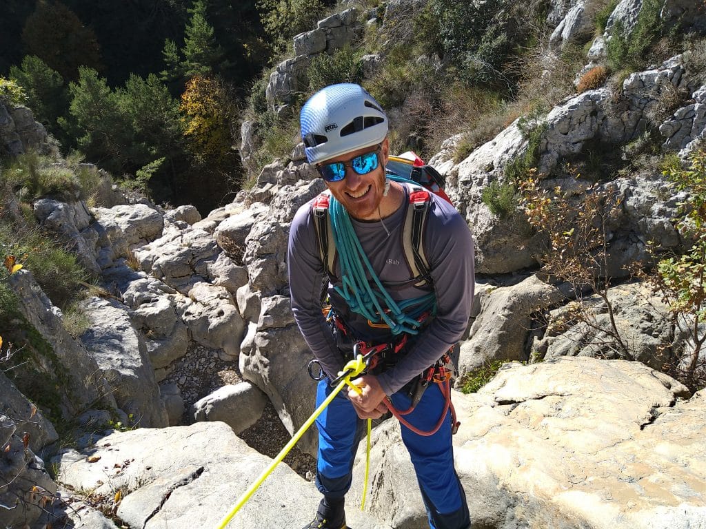 dry canyoning alpes maritimes
