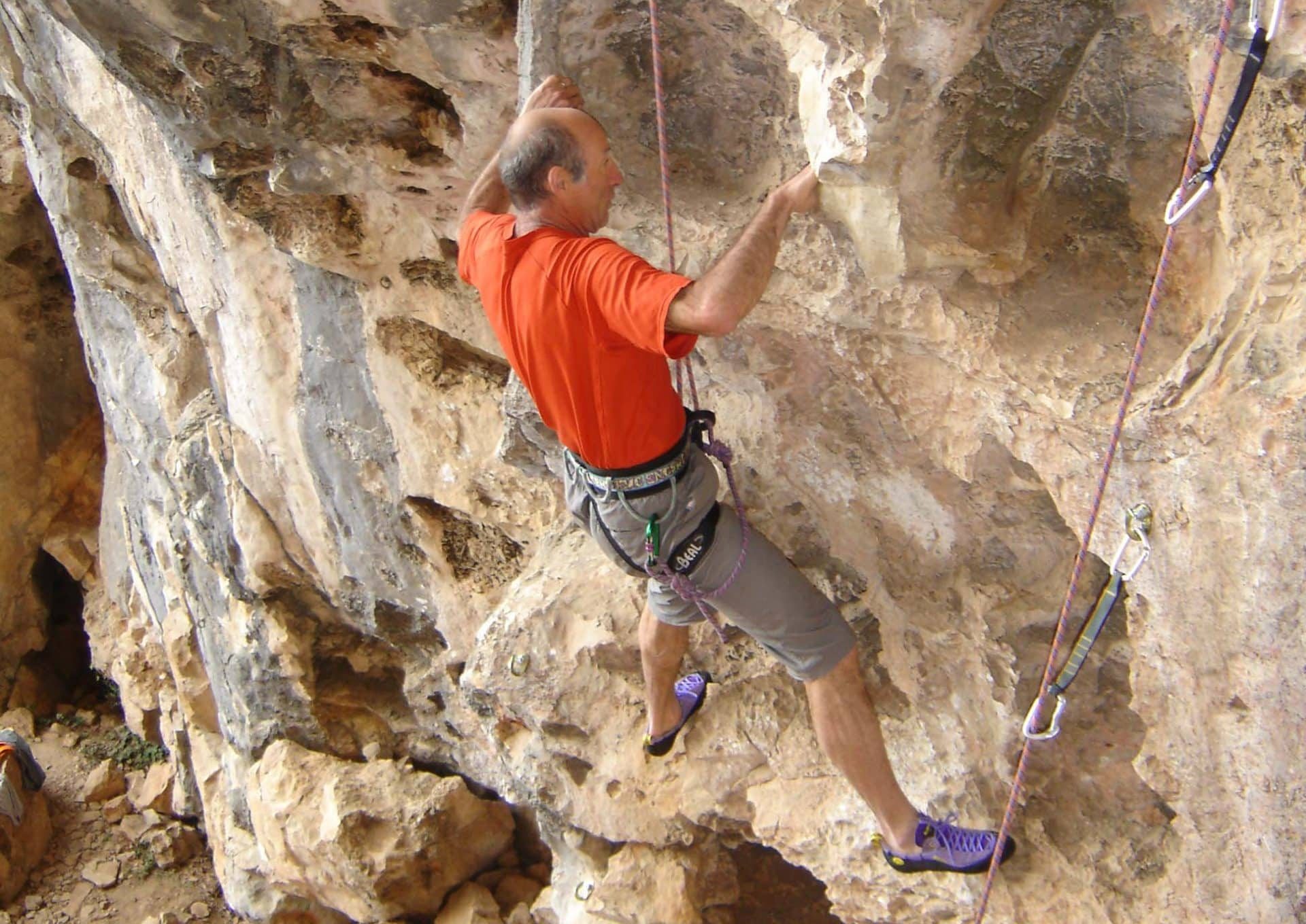 Rock climbing Nice French Riviera initiation