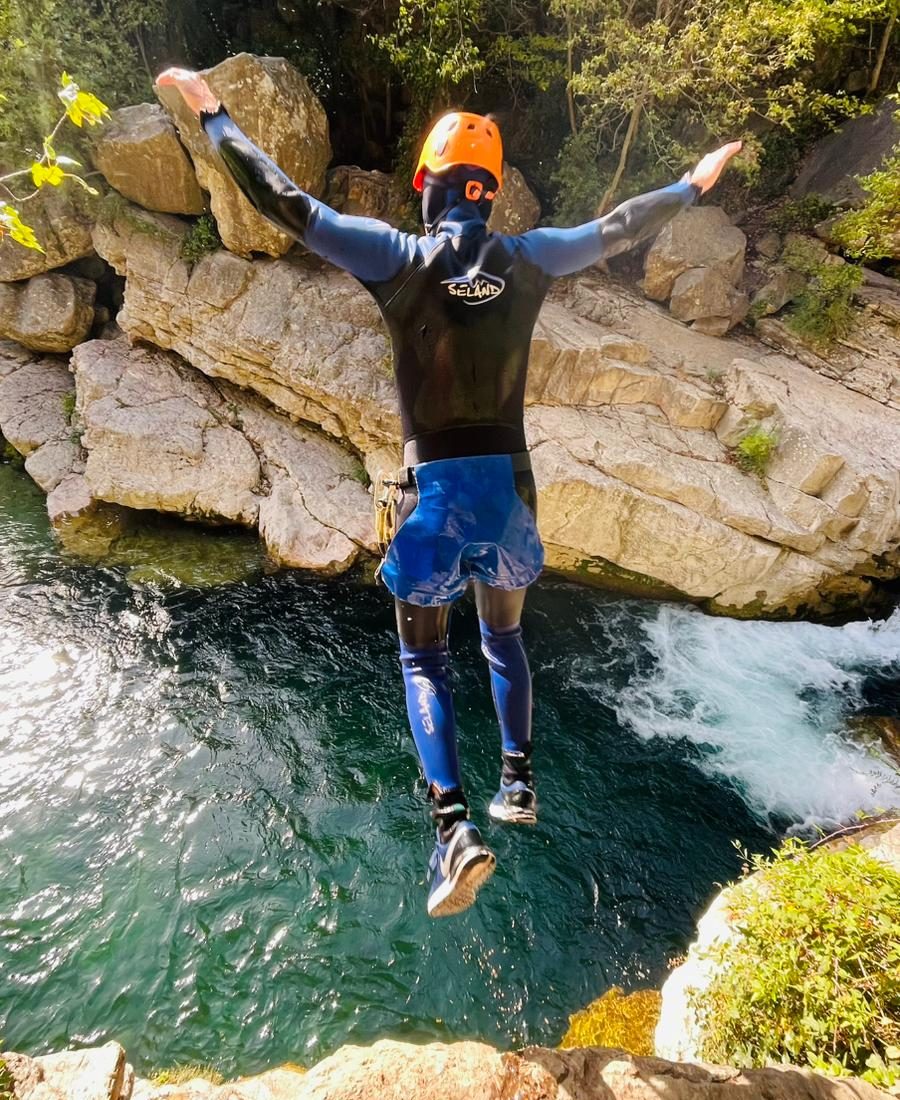 Big jump discover canyoning nice cote azur