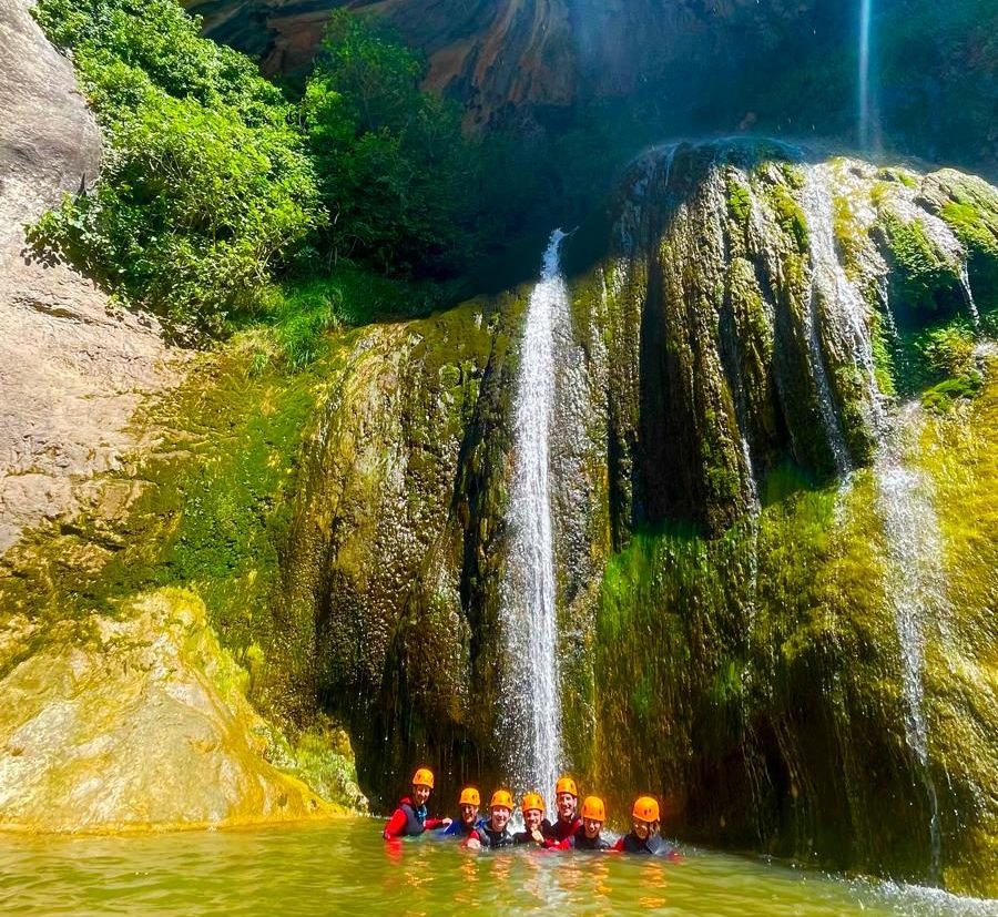 Canyoning in the Gorges du Loup Alpes Maritimes