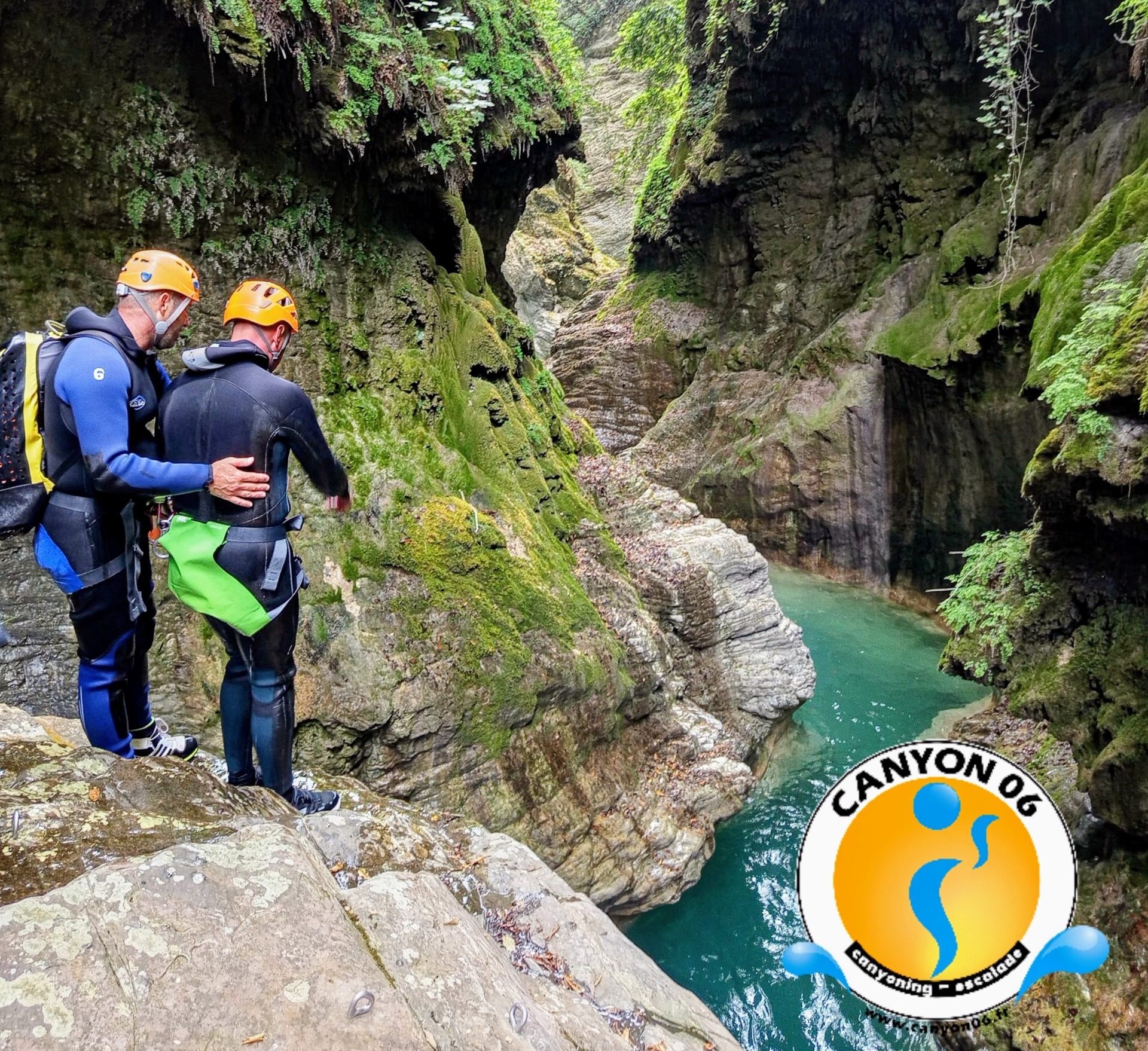 Private canyoning guide Nice Côte d'Azur French Riviera
