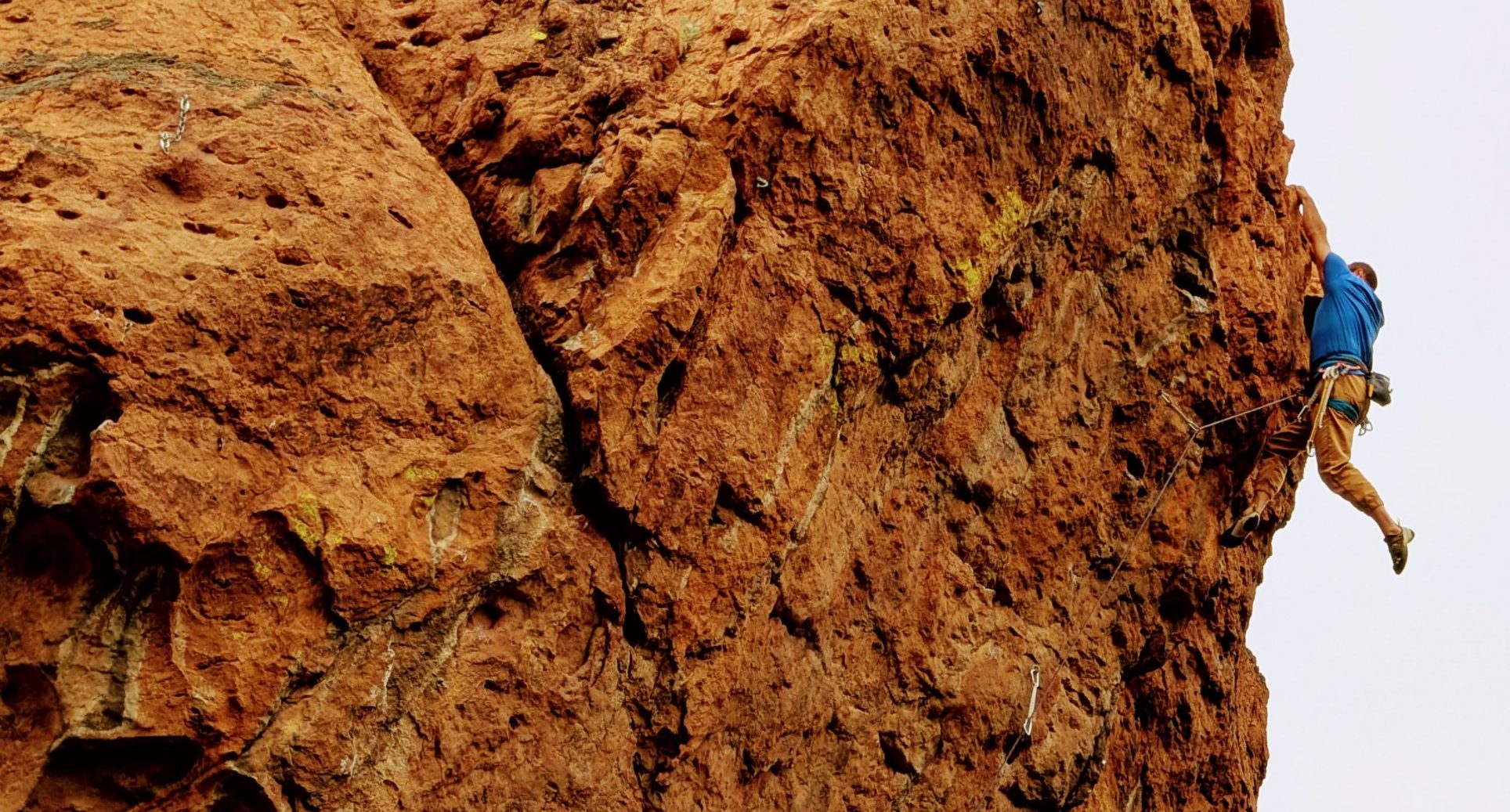 Rock climbing in the Gorges du Blavet - Guide Côte d'Azur Fréjus Saint Raphael Var
