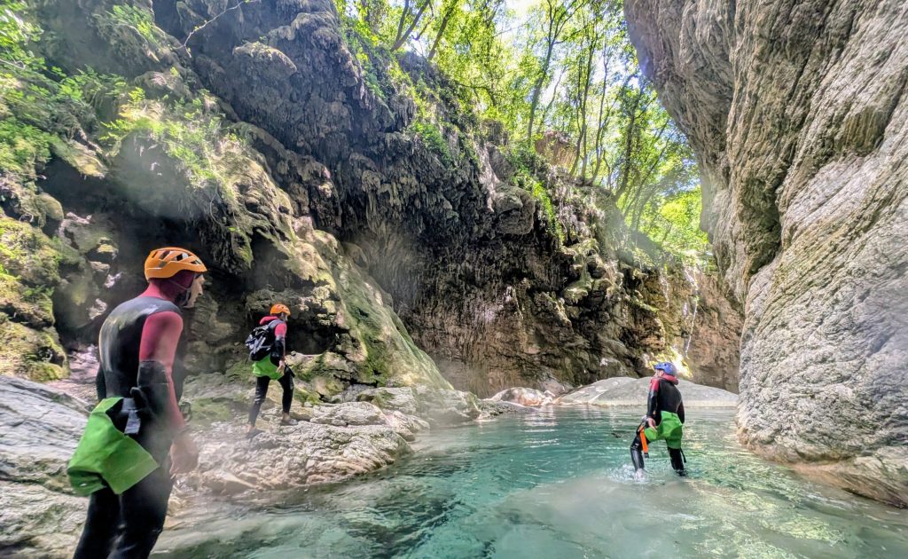 canyoning frejus saint raphael barbaira var