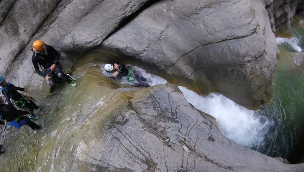 canyoning guide Nice Alpes Maritimes French Riviera
