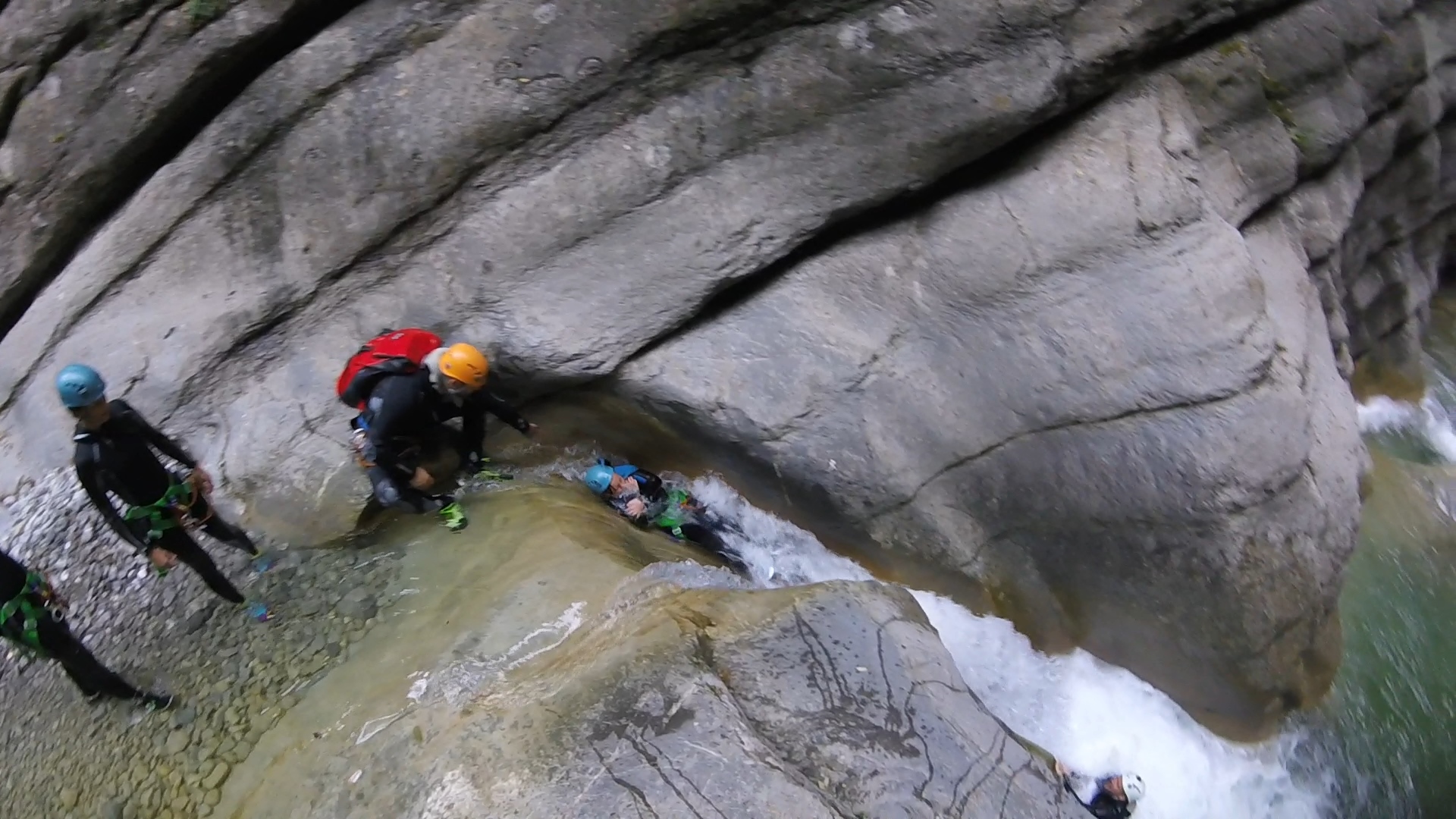 canyoning in cramassouri frejus saint raphael var 83