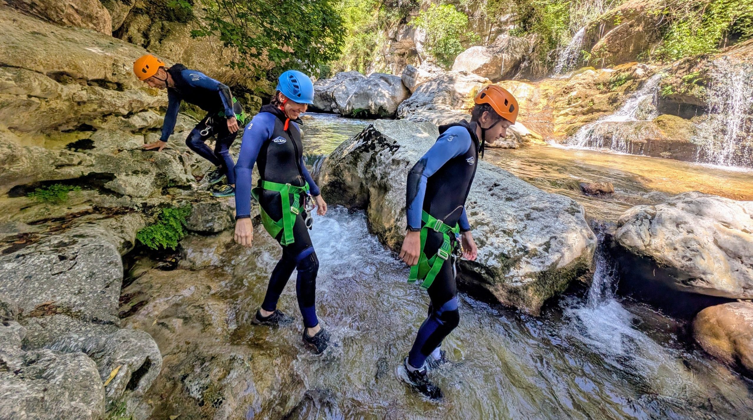 walking canyoning french riviera