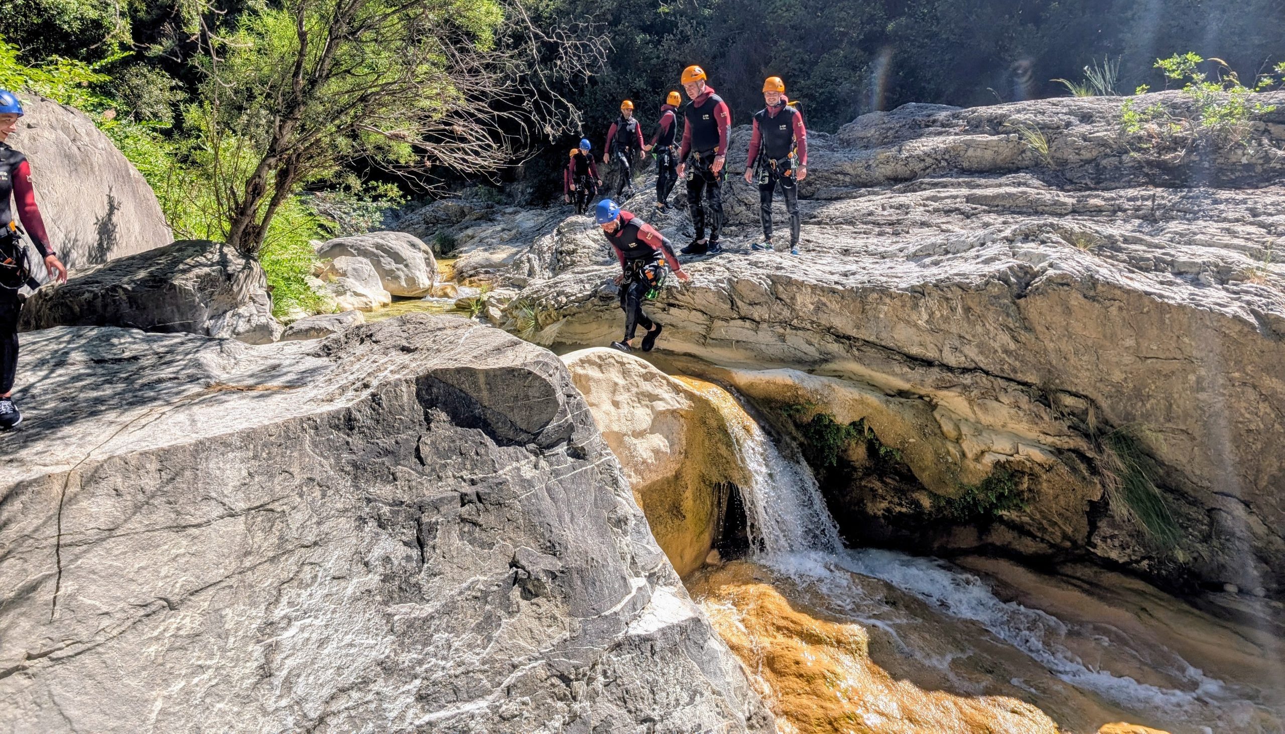 walking in the barbaira canyon