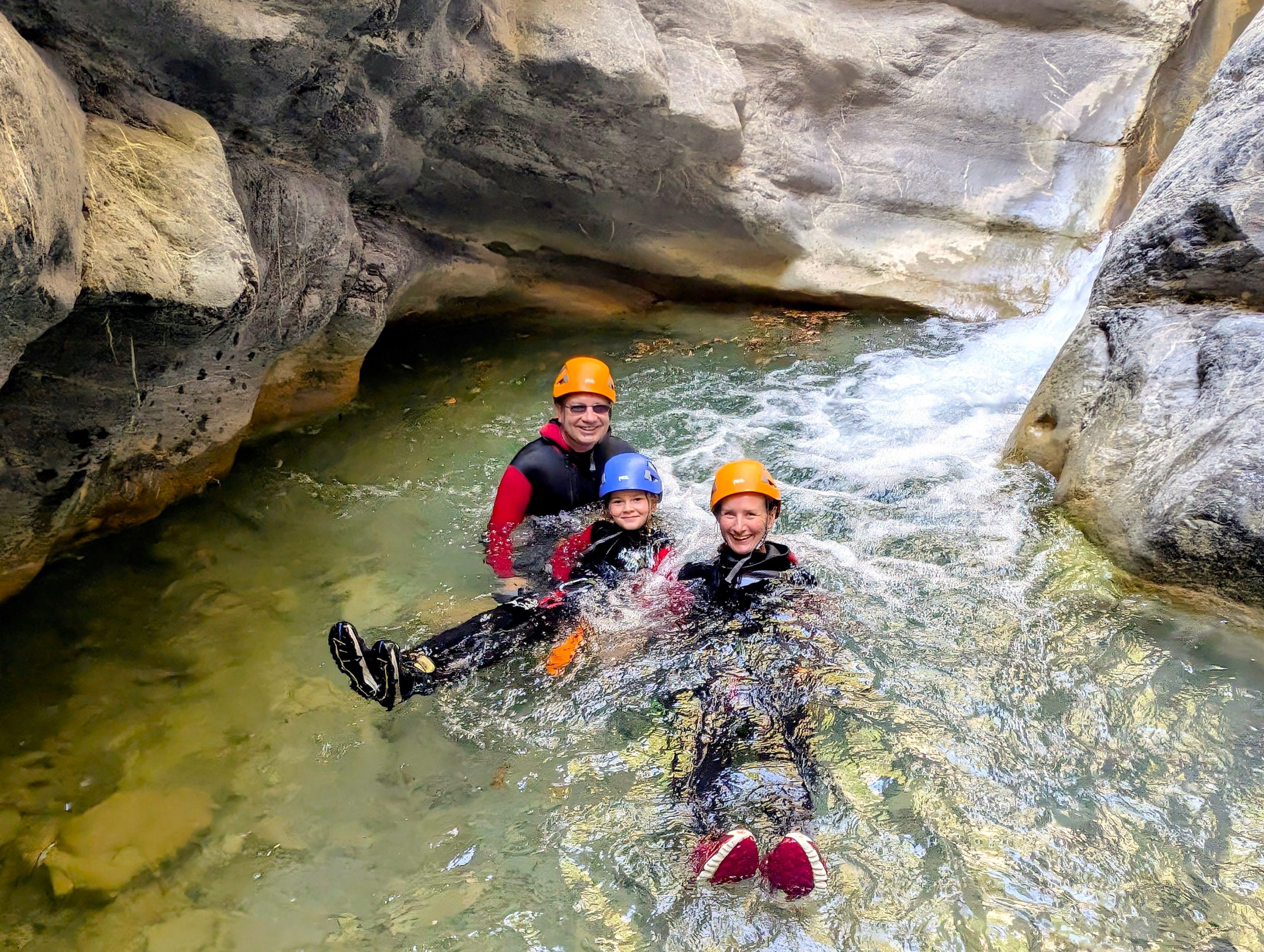 Discover Canyoning near Nice Côte d'Azur with your family